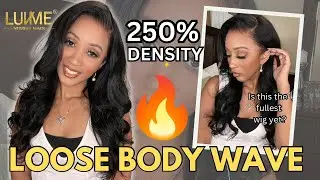 Is This the Fullest Wig Yet? 🤯 Luv Me Hair 250% Density Loose Wave Wig