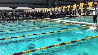 Women 200 Back B Final BIG 12 WEST CHAMPIONSHIPS JAN 17 2026