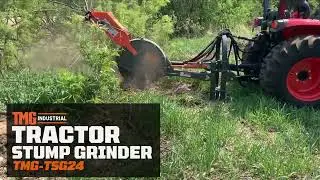 3-Point PTO Stump Grinder, 20-60 HP, Cat 1 & 2 Hookups, 12