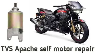 Apache rtr self problem | Bike Not Starting? Easy DIY Repair Guide 2024