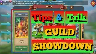Lords Mobile - Tips & Trik Guild Showdown