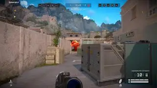 Warface Ranked pursuing enemies with sniper hard rush
