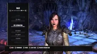 The Elder Scrolls Online: Tamriel Unlimited character creation Female