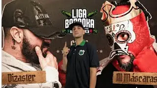 NO LO DEJÓ HABLAR! - DIZASTER VS ILL MASCARAS FACE OFF - LIGA BAZOOKA MEXICO - #NUNCAVIGILANTE