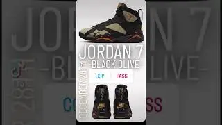 JORDAN 7 BLACK OLIVE COMING DECEMBER 28TH