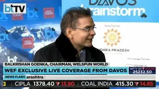Balkrishan Goenka & Sumant Sinha in conversation with Business Today's Siddharth Zarabi at Davos 26
