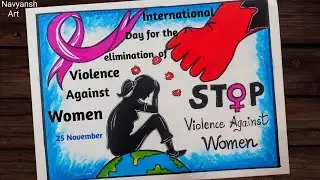 International Day for the Elimination of Violence against Women drawing/ Stop Violence Against Women