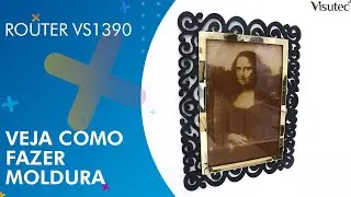 Visutec | Router VS1390 | Fa&ccedil;a moldura para quadro