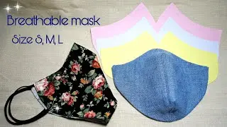 Breathable mask making|new style mask sewing tutorials|mask making ideas|sewing for use|Maejam maaja