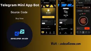 Build Telegram Bot Web App Like Dogs  and Stars Mining Using React   Develope @raja_khan_coder