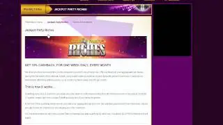 JACKPOT PARTY 'HOW TO GET BONUSES, REWARDS AND PROMOTIONS'  VIDEO TUTORIAL