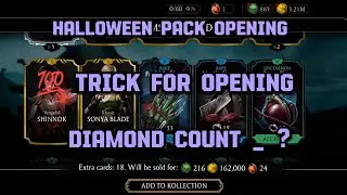 Halloween Pack Opening ☠️😱 | 100% Trick For Diamond Card 💯 | Freddy Kruger 