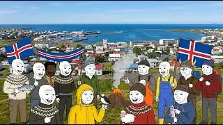 Регионы Исландии выглядят примерно так:
