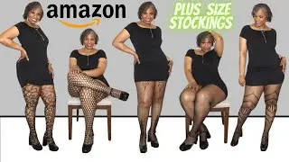 Amazon Plus Size Fishnet Stockings - Highly Requested!