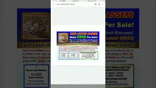 BRAND NEW POSTCARD OPPORTUNITY*MAIL ORDER ASSETS* EARN CASH 💸FREE STAMPS! FREE LOTTO! SILVER COIN!