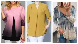 BLUSAS DE MODA PARA MUJERES 2026 #topideas