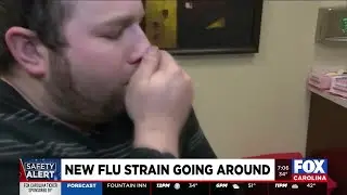New aggressive flu strain going around