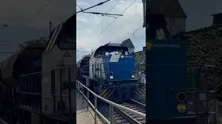 #shorts G1206 f&auml;hrt mit kurzem G&uuml;terzug durch Brokstedt #trainspotting #train #railway #railroad
