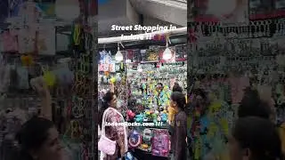 Fancy Street Shopping in Indore !!