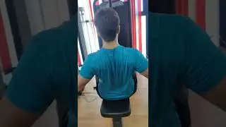 SEATED CABLE ROWS FOR WIDER BACK 💪🏋️ #nosteroids #fitnessaddict #bodybuildingmotivation #chestday