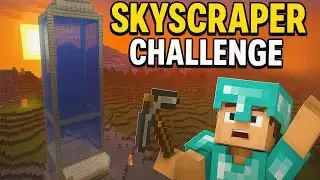 I Built a Mega Skyscraper in Minecraft – Insane Challenge!