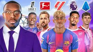 BUILDING THE BEST TEAM with EVERY LEAGUE 🤯