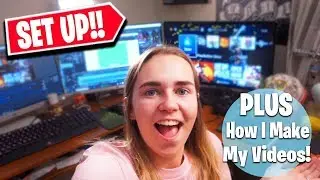 *NEW* GAMING Set Up Tour + How Bobblez Makes Her Videos!!
