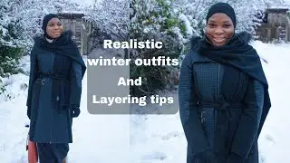 Winter outfit lookbook | Layering tips for cold weather | UK 2021