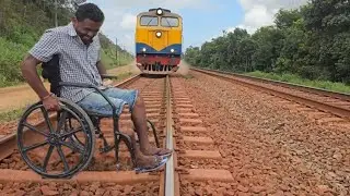MULHER ABANDONOU MARIDO NA LINHA DO TREM PRA MORR3R 