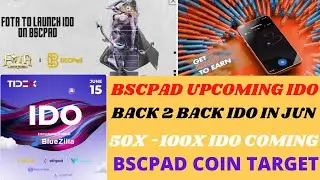 #bscpad upcoming #ido in June 2022.