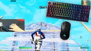 Razer Huntsman TE (Linear Optical Switch) 2v2 ZoneWars + Keyboard & Mouse Sounds ASMR 😍
