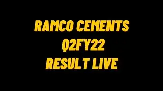 Ramco Cements Q2 Results FY22 | Ramco Cements Share Latest News Today