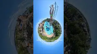 CRAZY! MUSCLE TRAINING + PRECISION HIGHDIVE : HANDSTAND TO BACKFLIP IG @robingeorges #diving #show