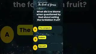 Genesis Bible Quiz | Quick Trivia Test on the Book of Genesis | Bible Knowledge