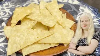 Tortilla chips recipe | nachos chips | नाचोज चिप्स | नाचो बनाने की विधि | homemade crispy nacho chip
