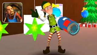 Scary Stranger 3D Gameplay Elf On The Shelf Level