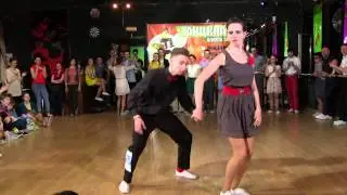 Андрийко Сергей & Малышенко Анна - Boogie Woogie Fast at Russian Swing Dance Championship 2014