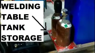 Welding Table Tank Storage
