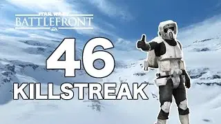 Star Wars Battlefront | Infantry Only 46 Killstreak | 30.5 KD | 60+ Kills