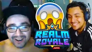 REALM ROYALE - REAGINDO A PRO PLAYERS DO BRASIL!!