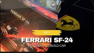 Building dreams piece by piece &ndash; Ferrari SF-24, Part = 7 #lego #legoferrari #f1 #ferrarisf24 #like 