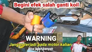 Beat led mogok efek salah ganti koil @Yudikakakeke