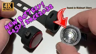 Schwinn Shift - 12 Lumens Bicycle Light Set - Battery Replacement