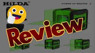 HILDA Laser Level Meter 2-Lines Cross Green Level  price, review | Aliexpress
