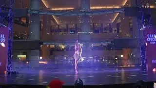 Hair Hang Circus Act - Canal Circus 2024