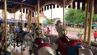 FIRST LOOK - Magic Kingdom - Prince Charming Regal Carrousel Ride - COVID-19 - 4k