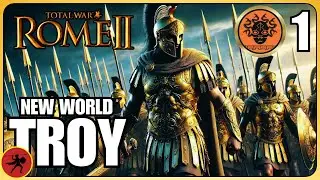 Rome 2 New World &ndash; Legendary Troy #1 | 4 Brutal Battles for Survival!