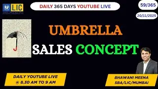Umbrella Sales Concept #CONCEPTSELLING @bhawanilic