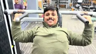 Day 6 &ndash; Thakaan hai, par rukna mana hai. Progress loading #Day6#GymVlog#FitnessJourney#Workout
