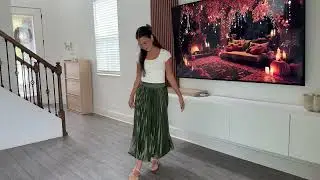 Amazon find: pleated skirt review